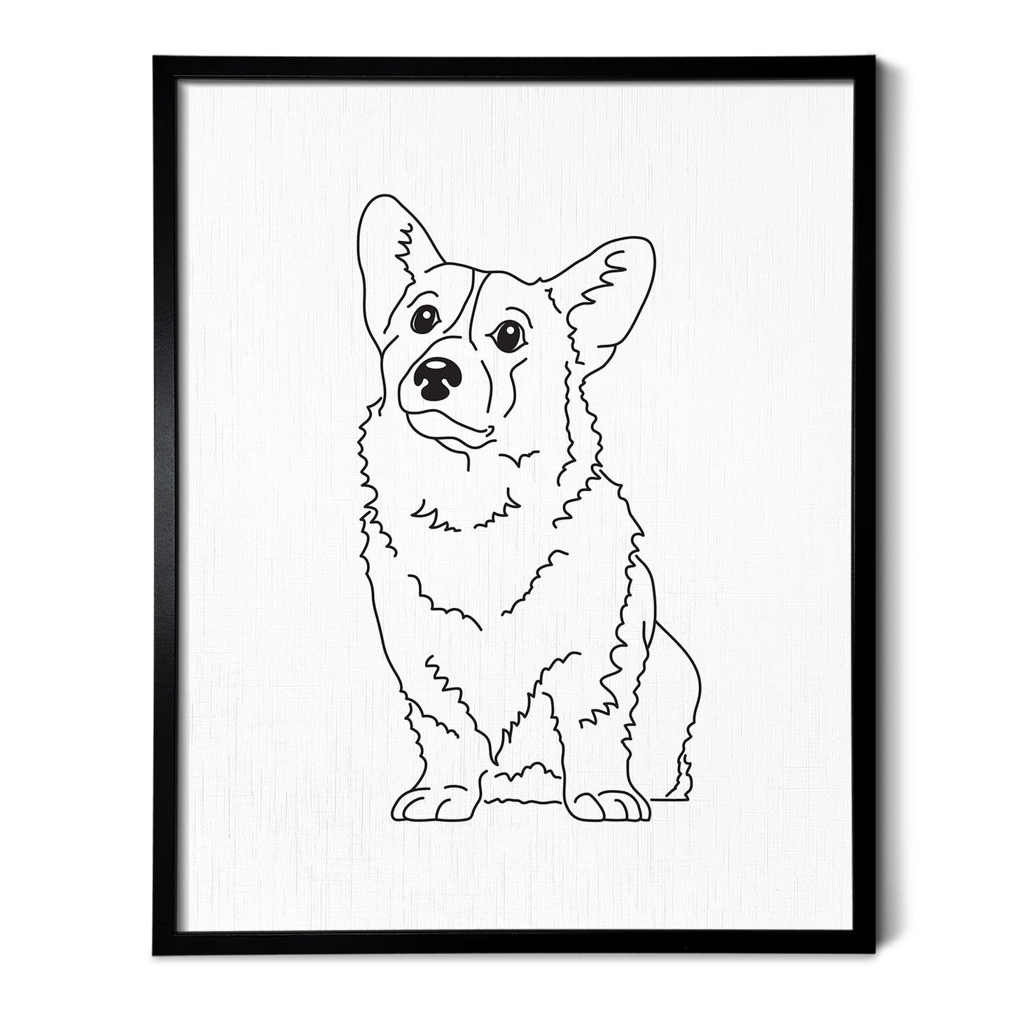 Corgi Art Print