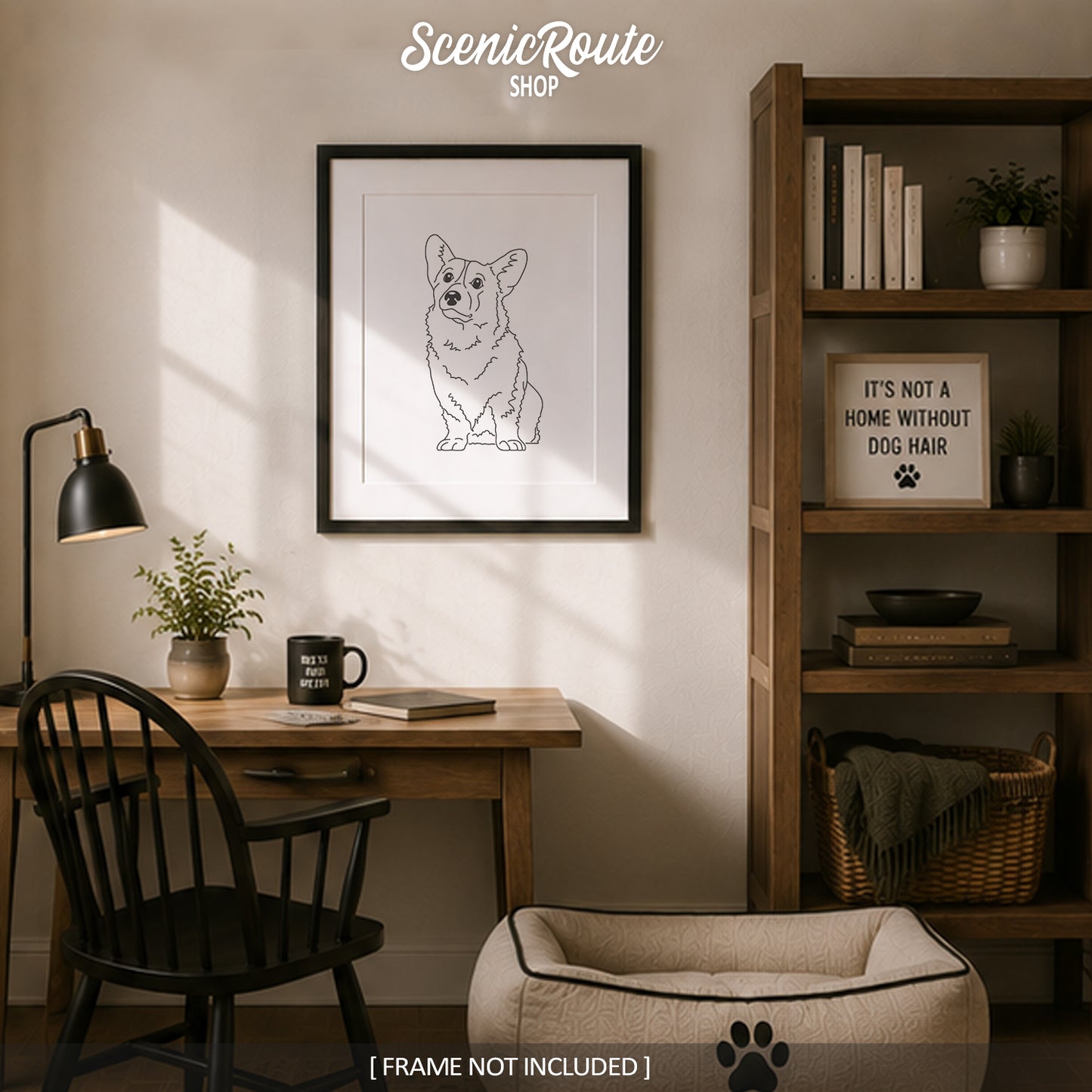 Corgi Art Print
