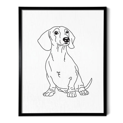 Dachshund Art Print