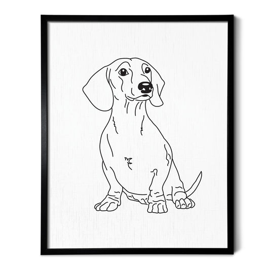 Dachshund Art Print