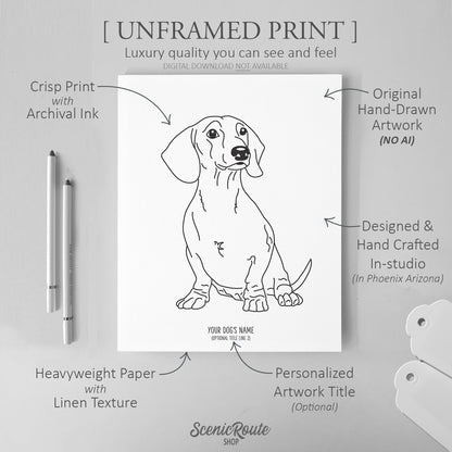 Dachshund Art Print