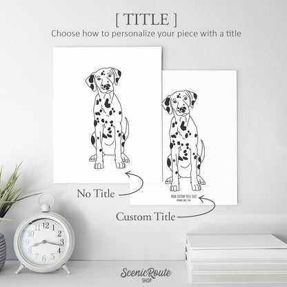 Dalmatian Art Print