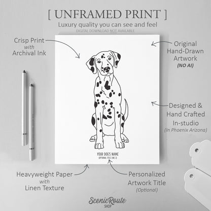 Dalmatian Art Print
