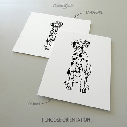 Dalmatian Art Print