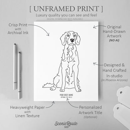 English Setter Art Print
