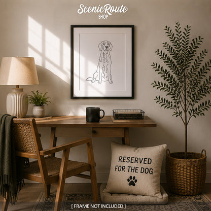 English Setter Art Print