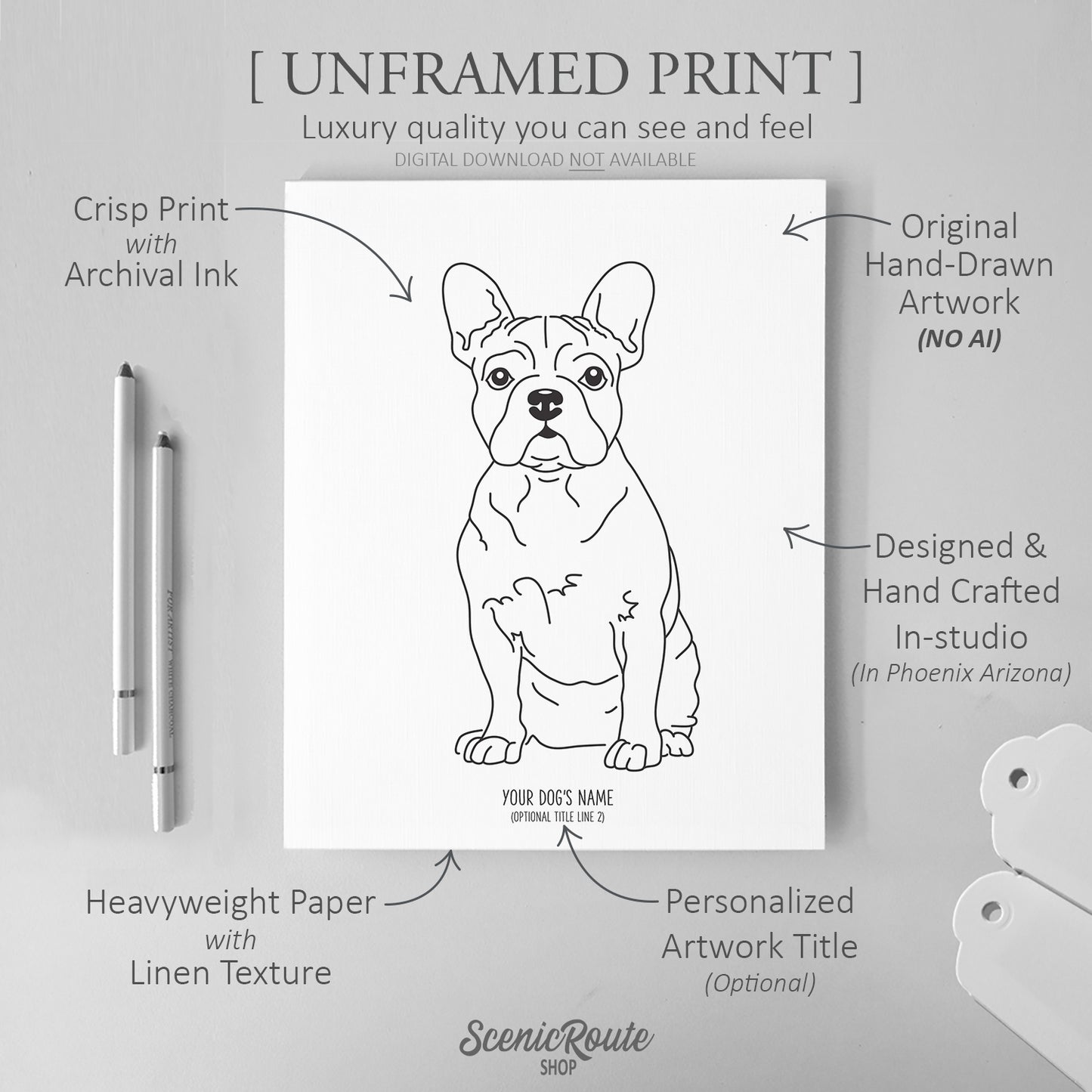 French Bulldog Art Print