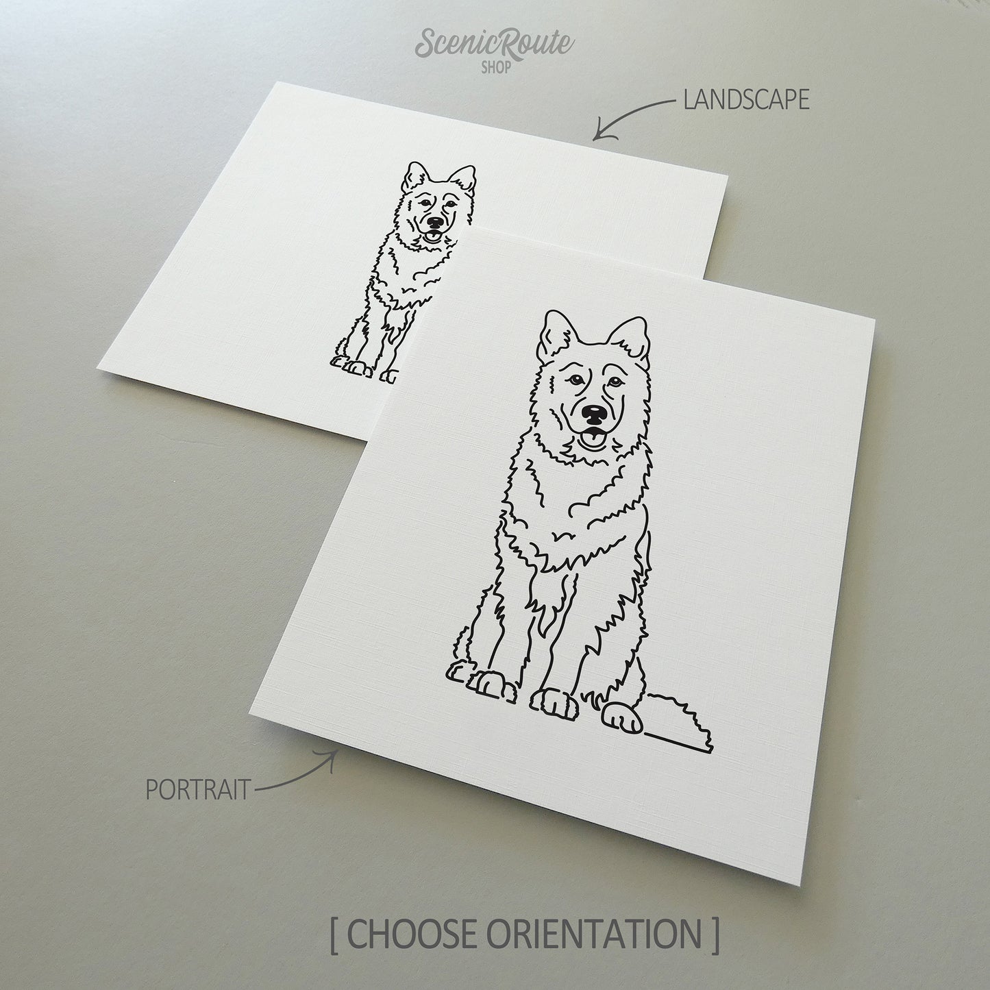 German Shepherd Art Print