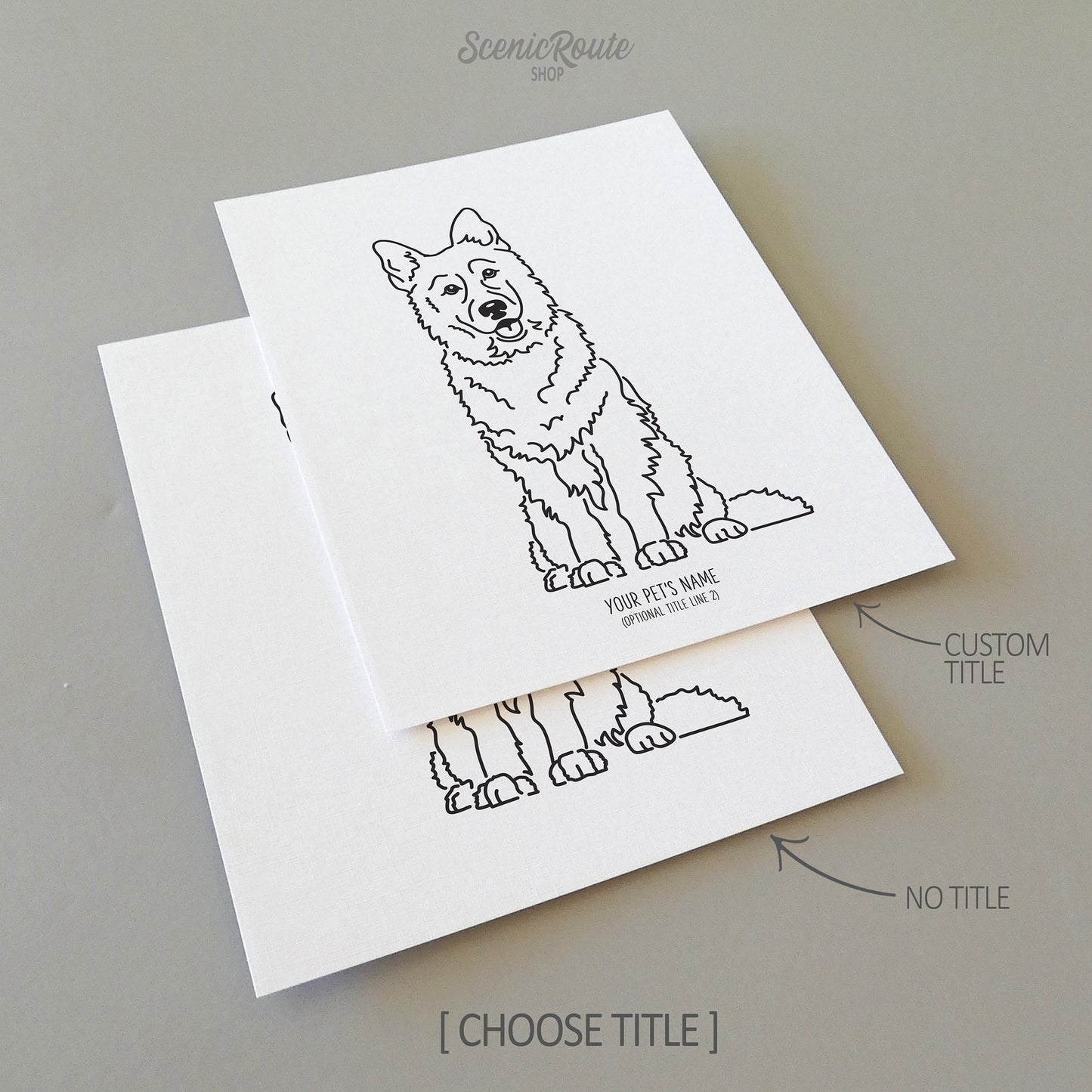German Shepherd Art Print