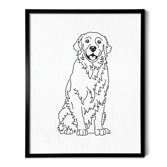 Golden Retriever Art Print