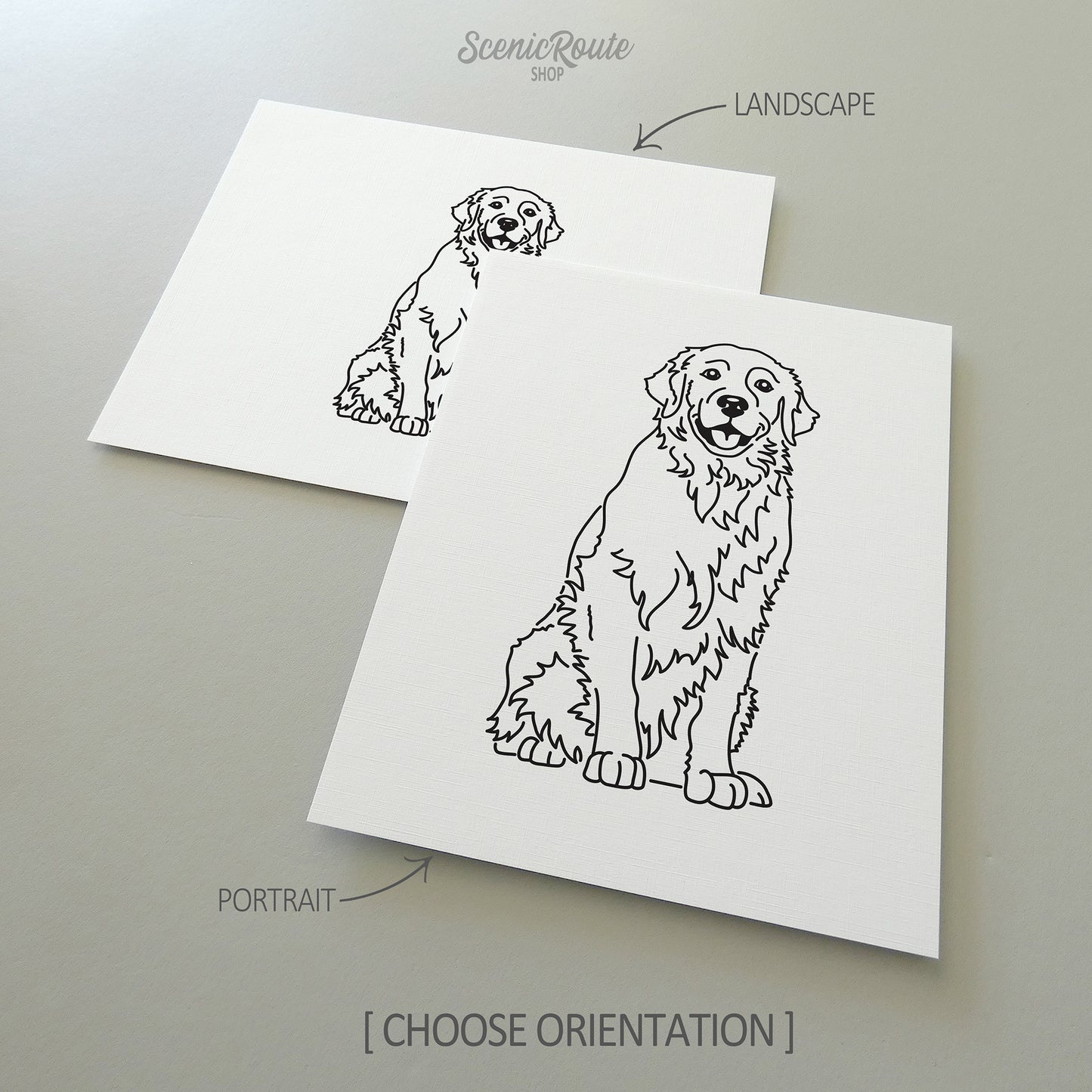 Golden Retriever Art Print