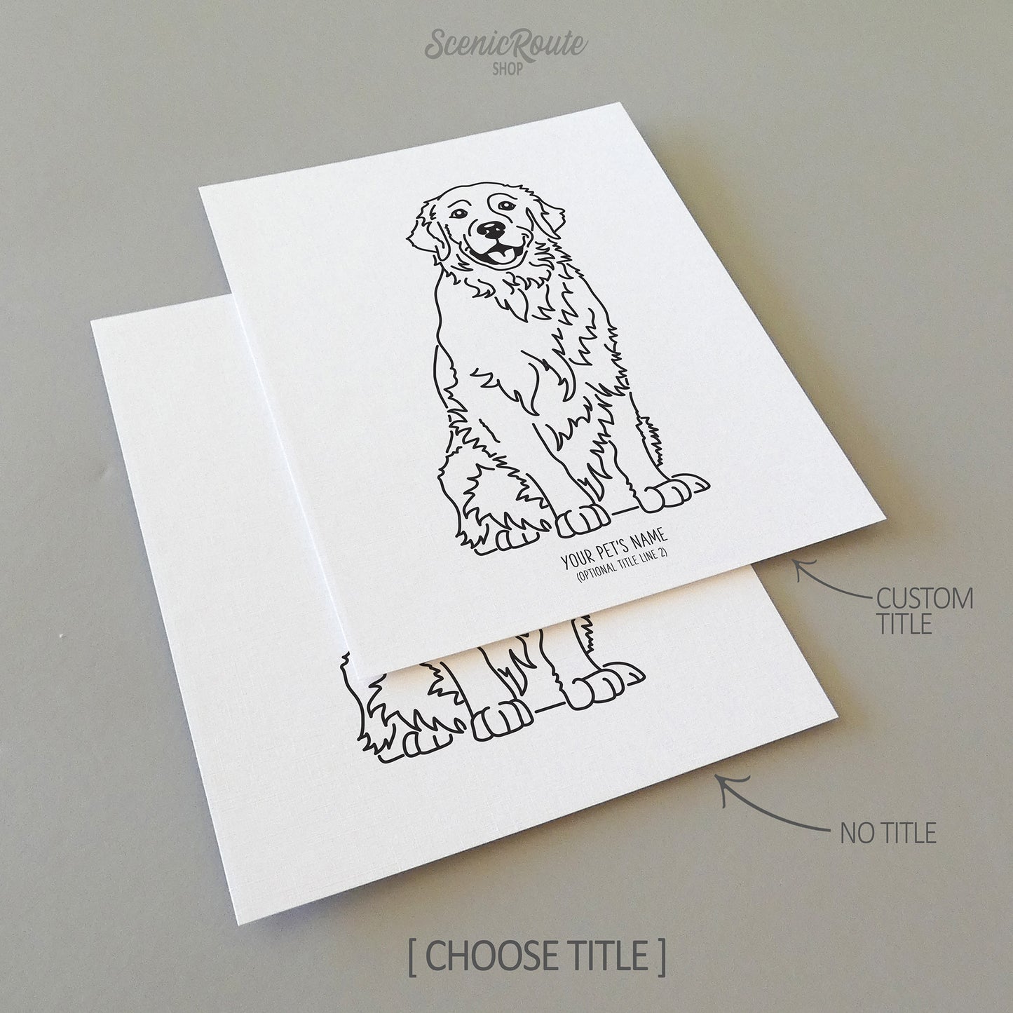Golden Retriever Art Print