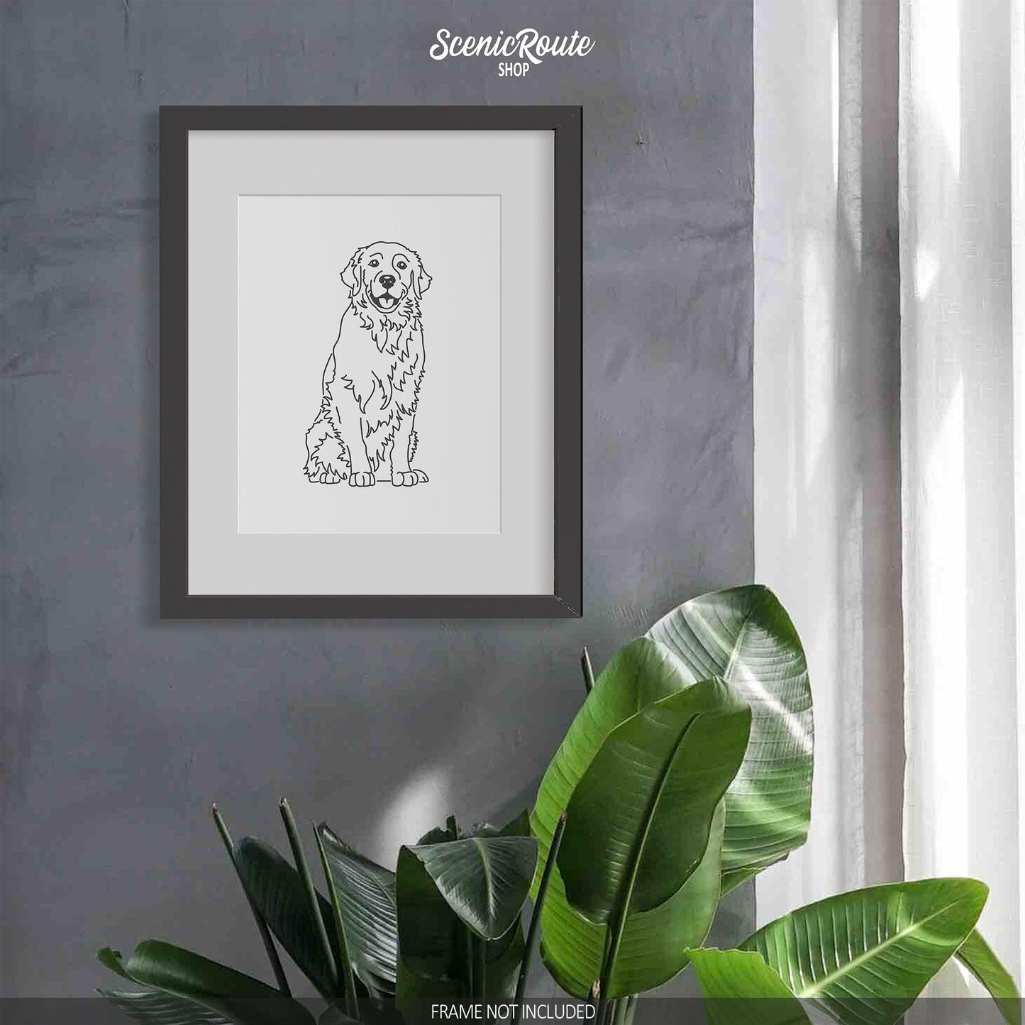 Golden Retriever Art Print
