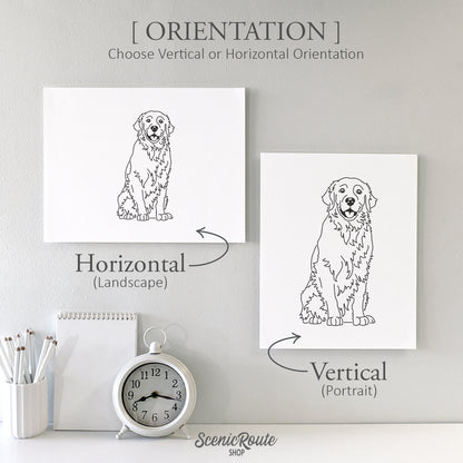 Golden Retriever Art Print