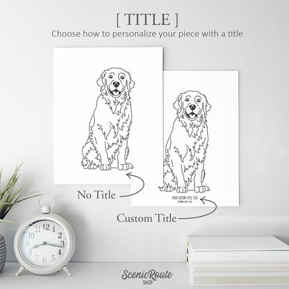 Golden Retriever Art Print