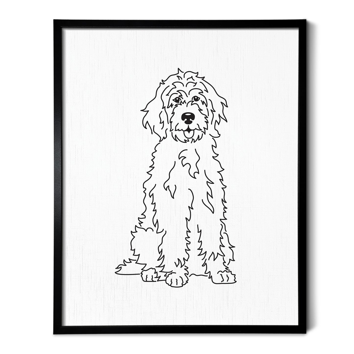 Goldendoodle Art Print