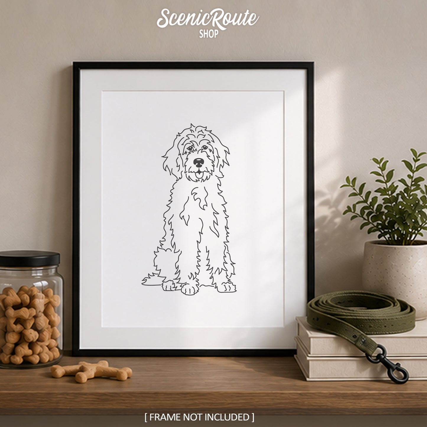 Goldendoodle Art Print