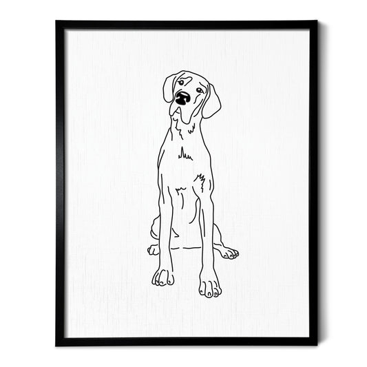 Great Dane Art Print
