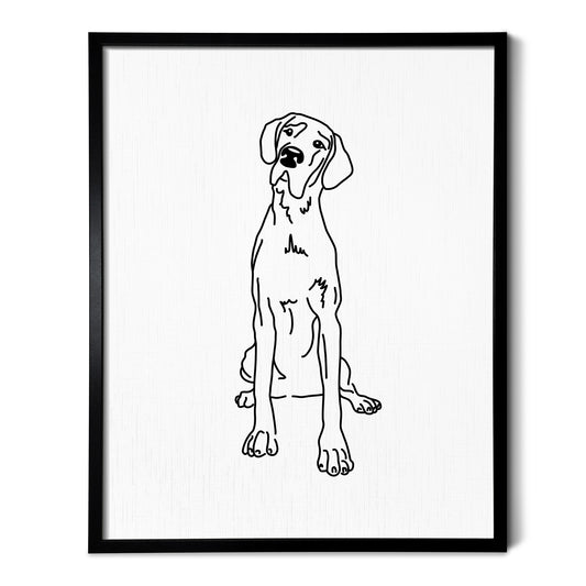 Great Dane Art Print