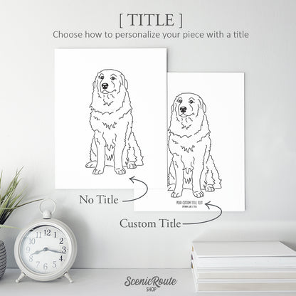 Great Pyrenees Art Print