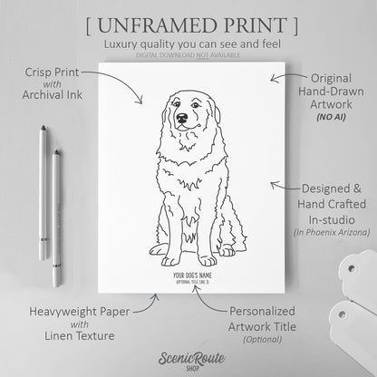 Great Pyrenees Art Print