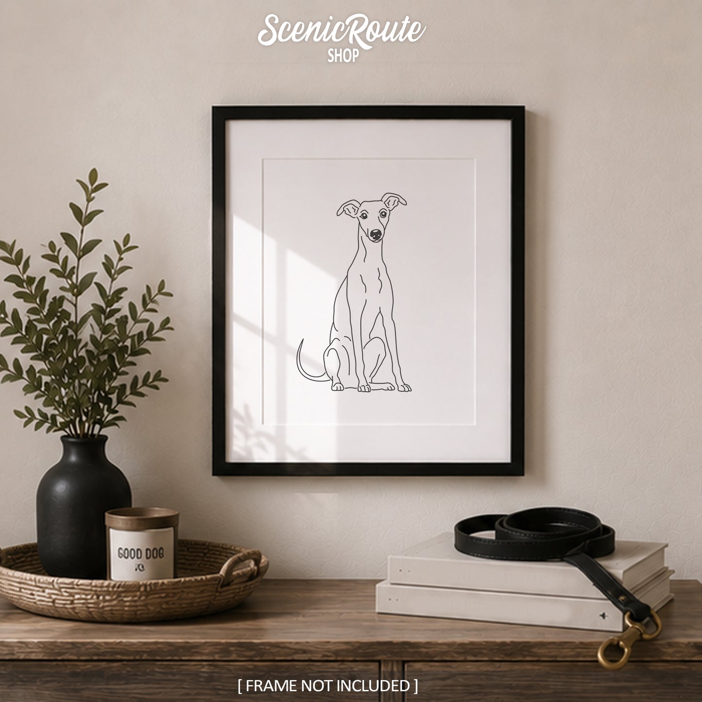 Greyhound Art Print