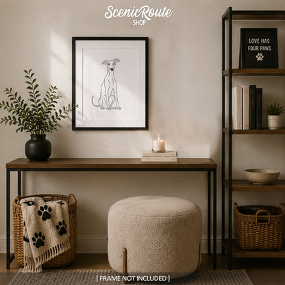 Greyhound Art Print