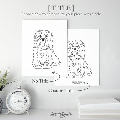 Havanese Art Print