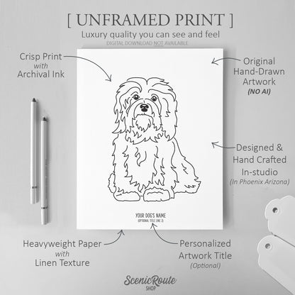 Havanese Art Print