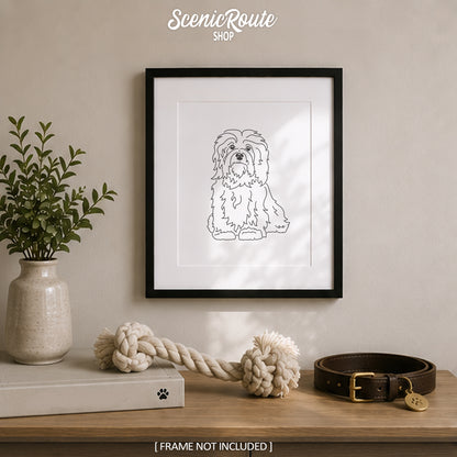 Havanese Art Print