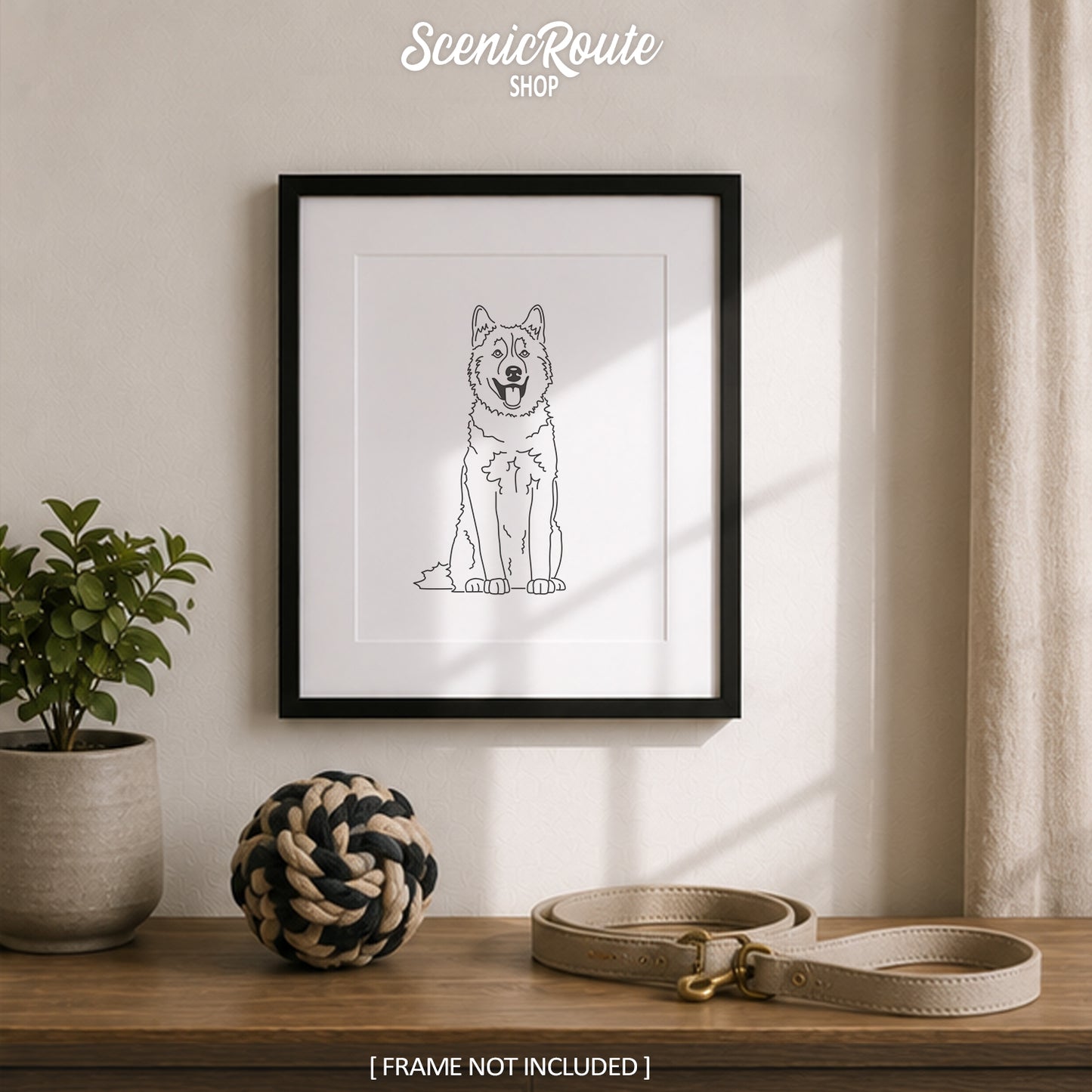 Husky Art Print
