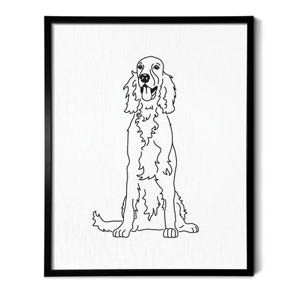 Irish Setter Art Print