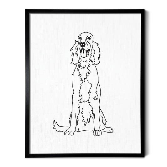 Irish Setter Art Print