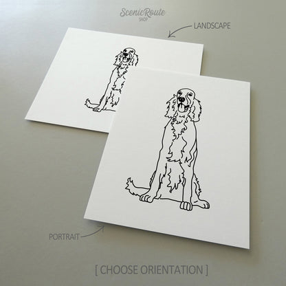 Irish Setter Art Print