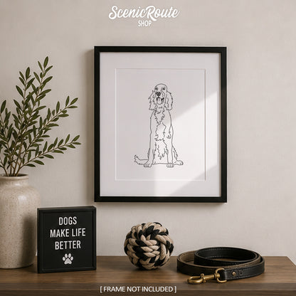 Irish Setter Art Print
