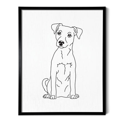 Jack Russell Terrier Art Print