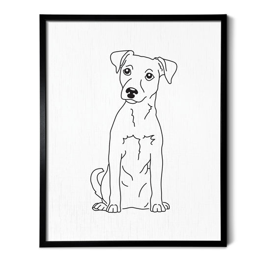 Jack Russell Terrier Art Print