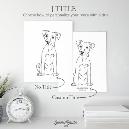 Jack Russell Terrier Art Print
