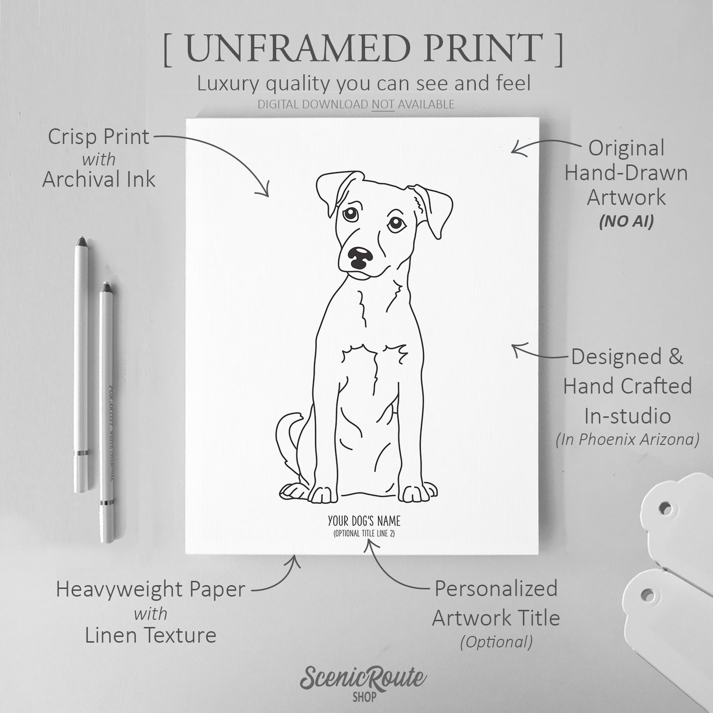 Jack Russell Terrier Art Print