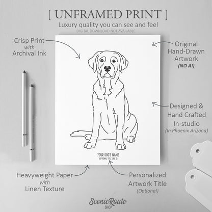 Labrador (American) Art Print