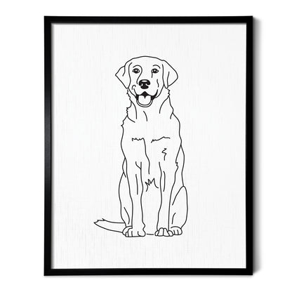 Labrador Art Print