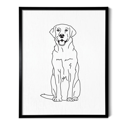 Labrador Art Print