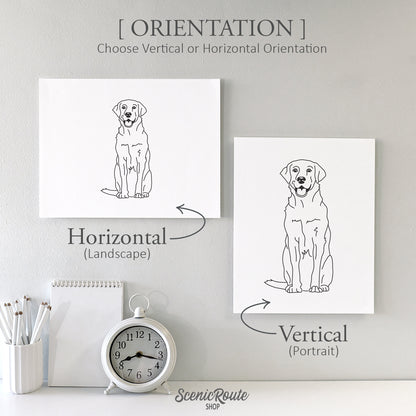 Labrador Art Print