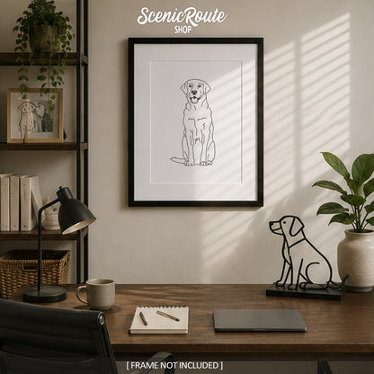 Labrador Art Print