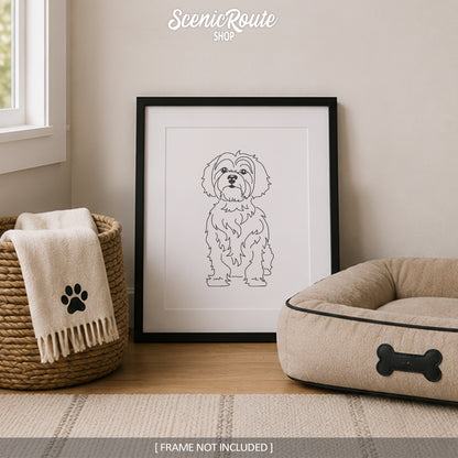 Maltese Art Print