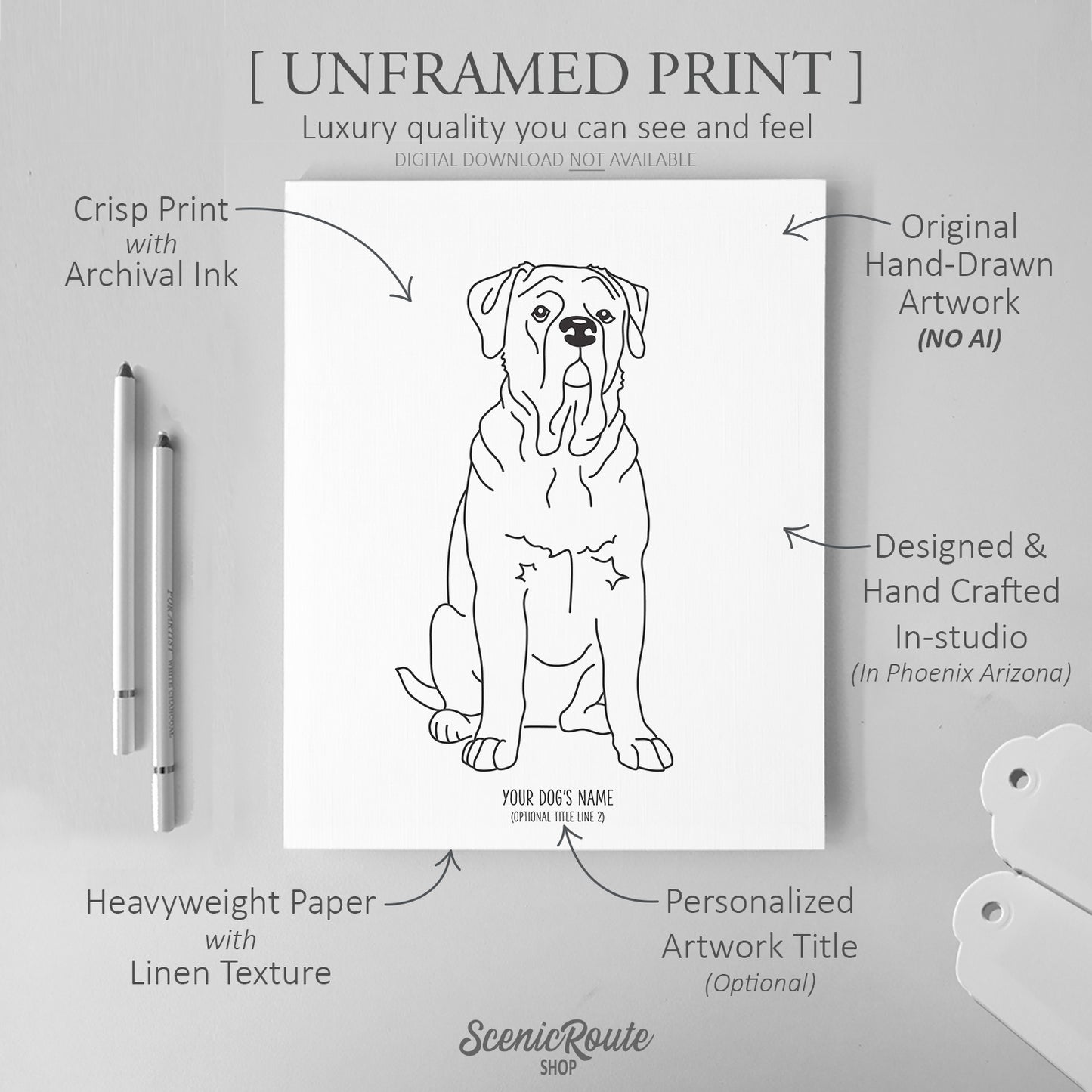 Mastiff Art Print