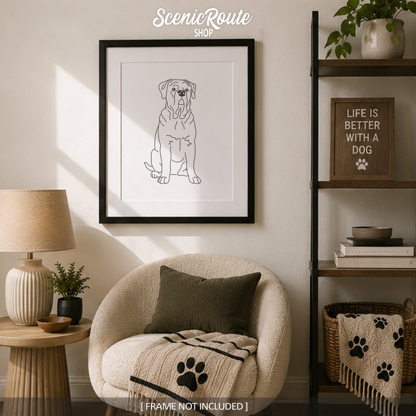 Mastiff Art Print