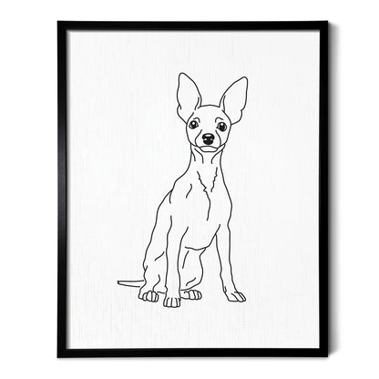 Miniature Pinscher Art Print