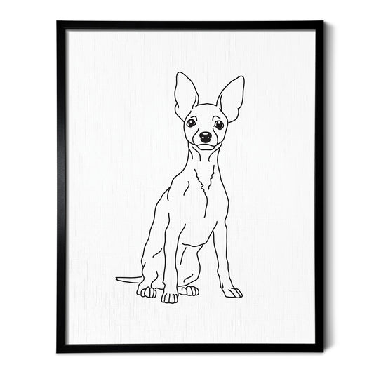 Miniature Pinscher Art Print