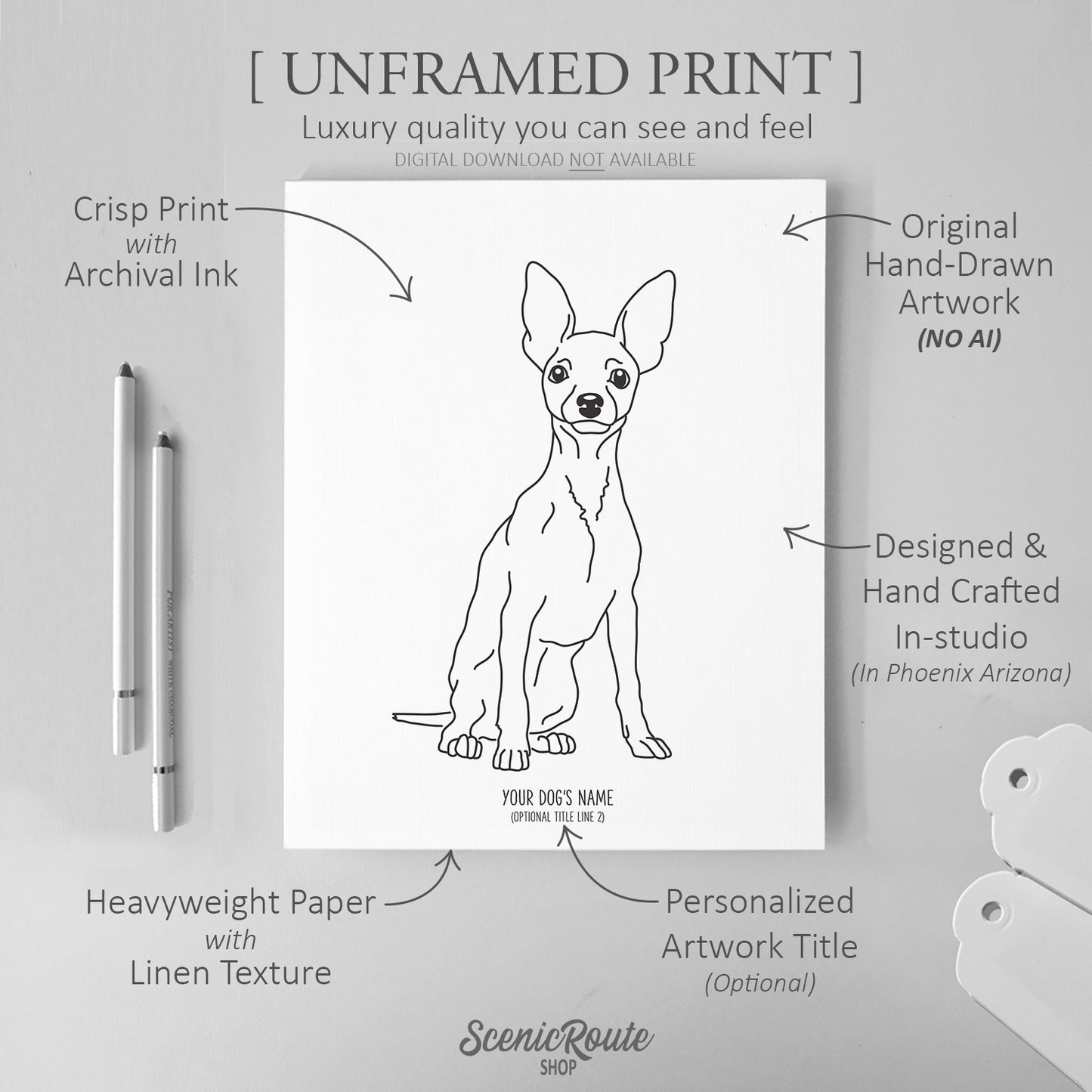 Miniature Pinscher Art Print